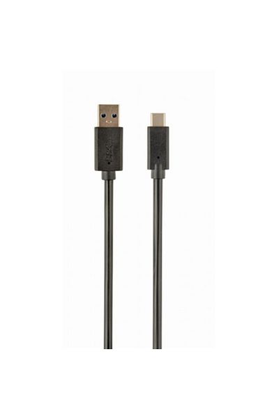 Cablexpert Kabel | USB-C | Męski | 9-pinowy USB typu A | Męski | Czarny | 24-pinowy USB-C | 1 m