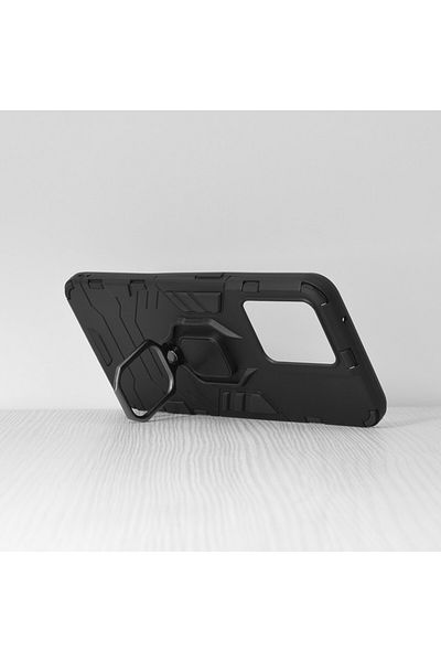 Techsuit Carcasă pentru Oppo Reno8 - Protecție din silicon - Neagră