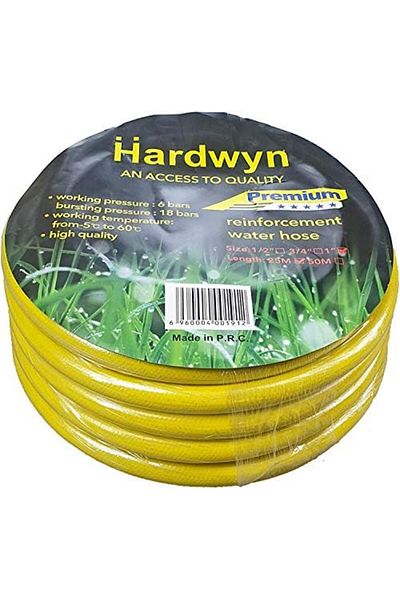 Generic Garden Hose Yellow 3 Layer (50, 1/2")