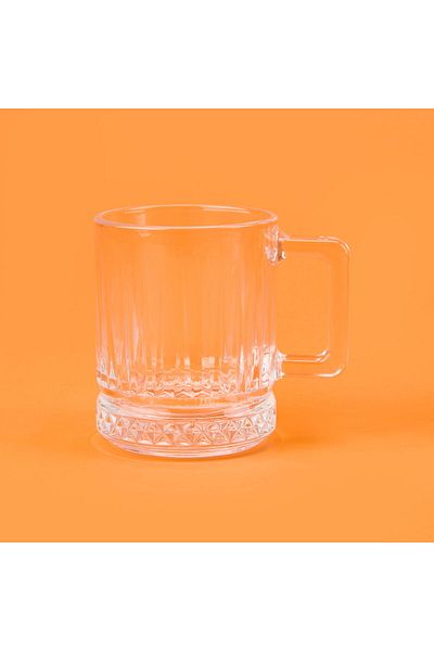 Paşabahçe Elysia 2-Piece Glass Mug - Transparent - 250 ml