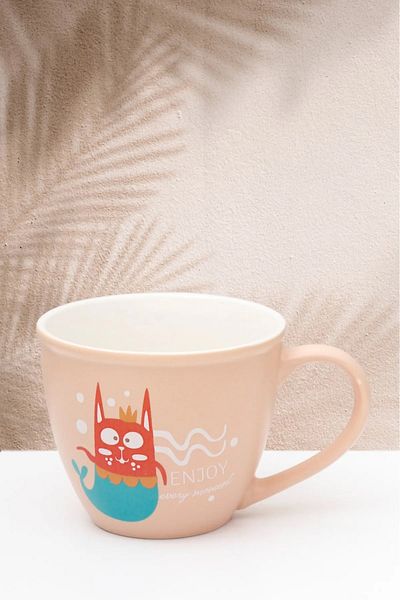 HOMENIVA Animal Porcelain Mug Set - Porcelain Mug