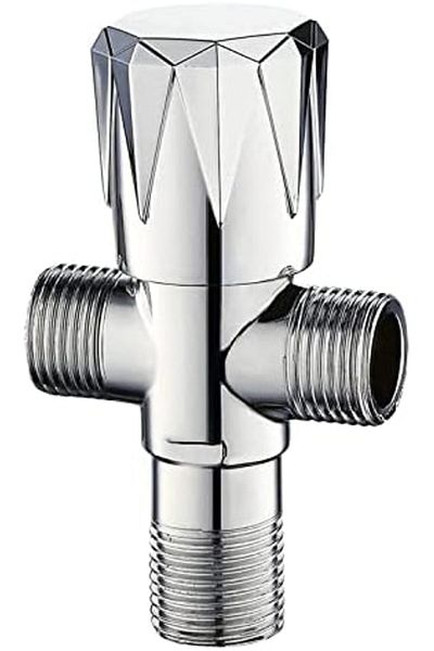 Siena Angle Valve Dual Opening | Premium Brass Cartridge | Leak-Proof & Rust-Resistant | Perfect for