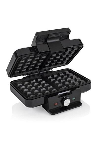 Tristar Gofrownica | WF-1165 | 1000 W | Ilość ciasta 2 | Belgia | Czarny
