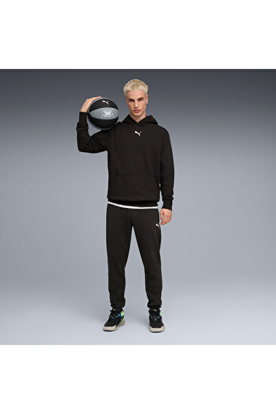 Puma Teamjaws Post Game Erkek Siyah Basketbol Sweatshirt