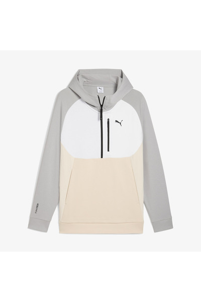 Puma Ανδρικό γκρι φούτερ tech Half Zip