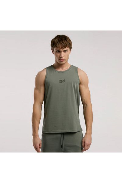 EVERLAST Ever Essentials Regular Ανδρικό Μπλουζάκι Χακί