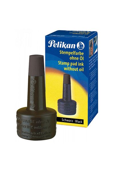Pelikan Disc de ștampilă autocerneibil, non-uleios, capacitate 28 ml, culoare neagră