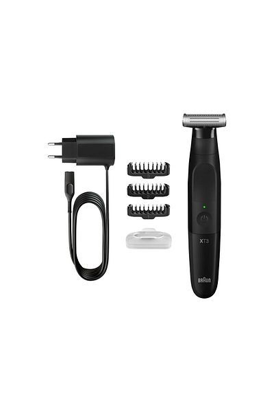 BRAUN SSA STORE Trymer do brody Braun | Series XT 3100 | Bezprzewodowy | Liczba stopni długości 3 | Czarny