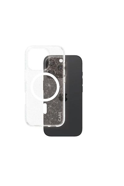 2nd Care CARE by PanzerGlass Flagship Case Urban Combat Star Lit w. White MagSafe iPhone 16 Pro | CARE