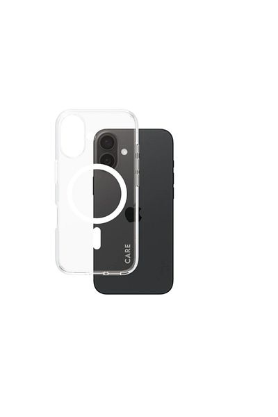 2nd Care CARE by PanzerGlass Case Flagship White MagSafe iPhone 16 | CARE