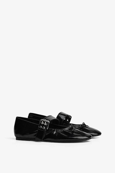 Bershka Buckled ballet flats