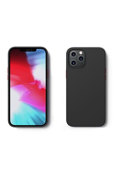 Joyroom Ochronne etui do iPhone 12 mini Color Series czarny