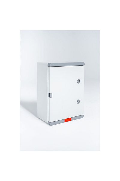 PLASTIM Electric Panel ABS HB-ABS 25x35x15cm Grey Door IP67 IK08