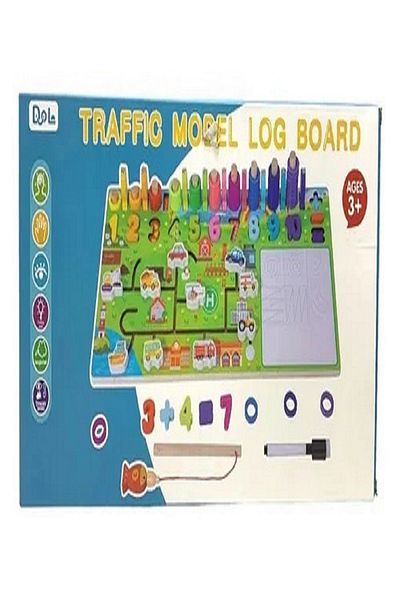 rexa Kids Educational Matching Wooden Trafic Ocean Farm Dinosaur Board Puzzle Game
