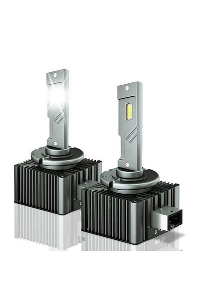 BGRJ Automotive Set of 2 D3S LED R18 bulbs, xenon-LED conversion, 23000 lumens