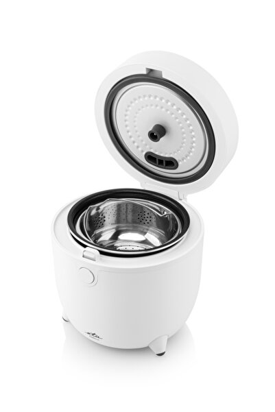 ETA Aparat de gătit orez FitRice 4139 90000, 1,6 litri, 500 W, 5 programe, afișaj LED, alb
