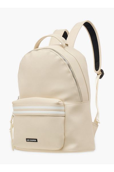 Lee Cooper حقيبة ظهر مدرسية متينة مع أحزمة قابلة للتعديل وسحاب للإغلاق - 32 × 16 × 41 سم
