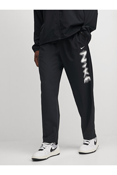 Nike Dri-FIT Run Stripe Woven Pant Düz Paça Erkek Eşofman Altı