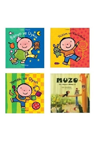 Domingo Yayınevi Dünyamı Keşfediyorum Serisi-Yemek ve Oyun-Yüzüm ve Vücudum-B...