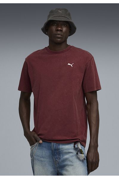 Puma Essentials Elevated Relaxed Wash Tee Men