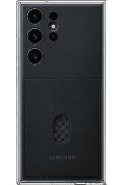 Samsung Frame Cover for Galaxy S23 Ultra, EF-MS918CBEGWW, Black