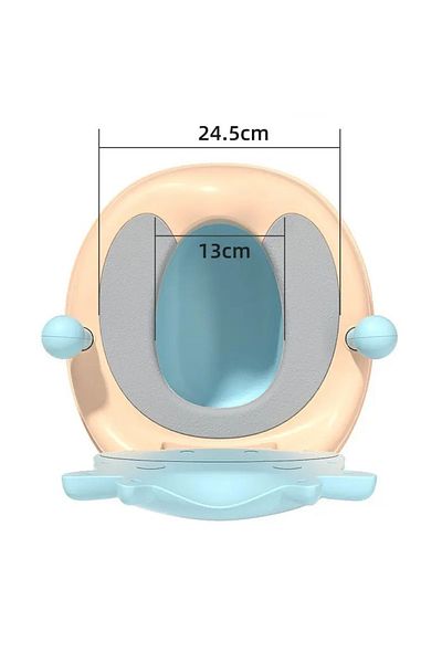 Little Mom Olita cu adaptor moale si manere Little Calf Blue