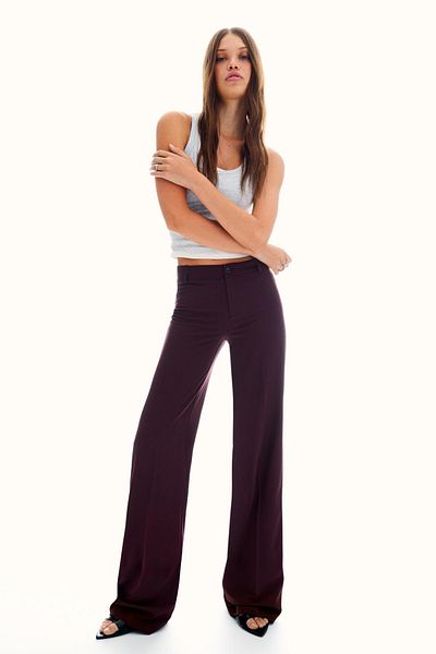 Bershka Wide-leg trousers