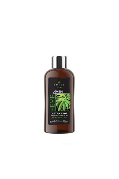 Lotus Cosmetics Hemp 4 Men Lapte crema pentru fata cu cannabis for men 150 ml