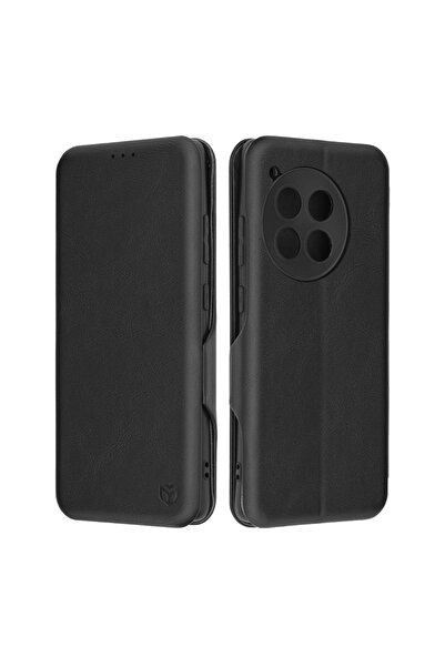 Techsuit Husă pentru OnePlus 12R - Safe Wallet Plus - Neagră
