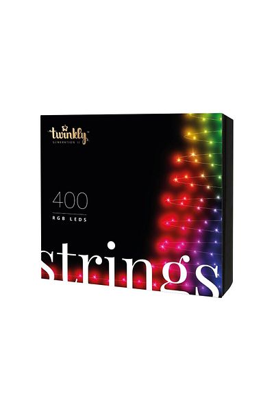 Twinkly strings 400L 4,3mm RGB | Strings Smart LED Lights 400 RGB (Multicolor)