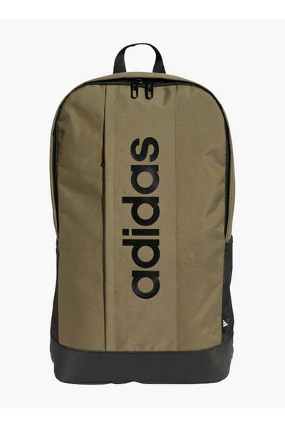 adidas Logo Print School Backpack with Adjustable Straps and Zip Closure - 14x28x45 cms