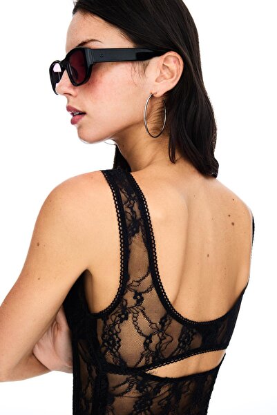 Bershka Dantelli askılı top