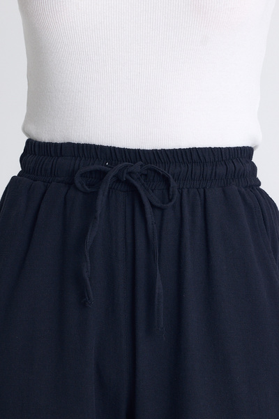 Rays Laci Waist Elastic Wide Leg Trousers 4760