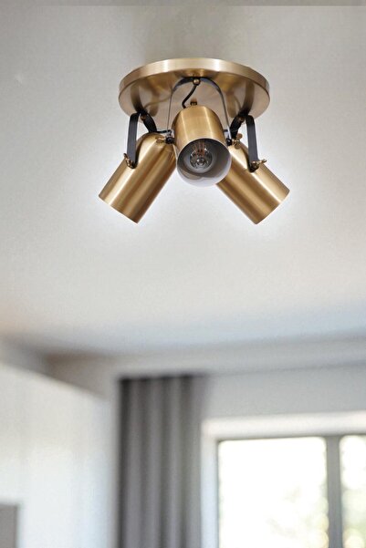 Lumexx LONDON 3 LÜ TEPSİLİ ESKİTME PLAFONYER AVİZE