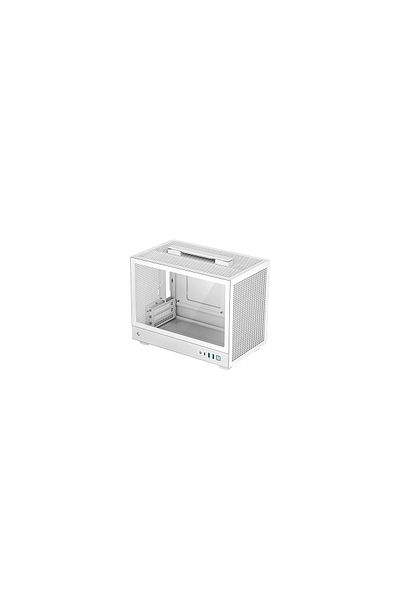 DeepC Ultraprzenośna obudowa Deepcool | CH160 WH | Biała | Mini-ITX | Zasilacz w zestawie Nie | ATX PS2