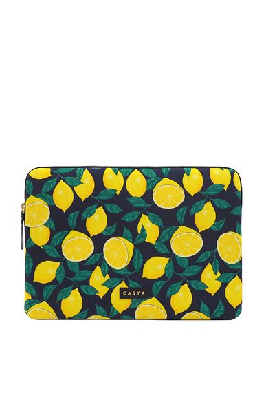 Casy Casyx | Casyx do MacBooka | SLVS-000002 | Pasuje do rozmiaru 13"/14" | Pokrowiec | Midnight Lemons