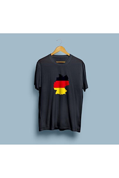 donamod Tricou unisex cu design Germania / Germania de dimensiuni supradimens...