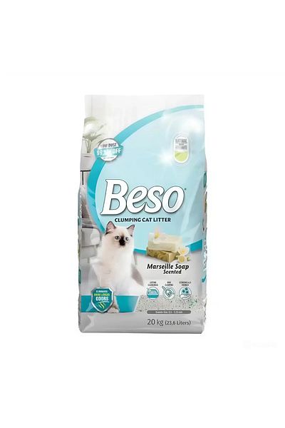 Beso رمل بيسو برائحة الصابون حجم 20 كيلو