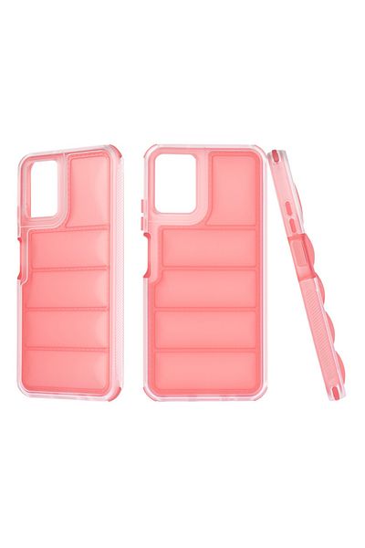 Techsuit Case for Motorola Moto G34 / Moto G45 - Wave Shield - Red