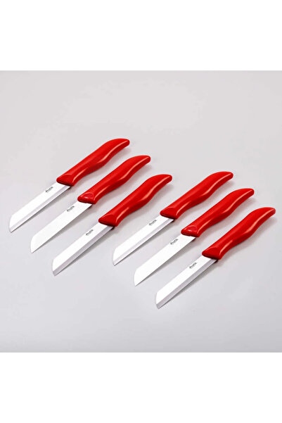 Pratik Solingen 6'lı Meyve Seti Kırmızı 43025-02