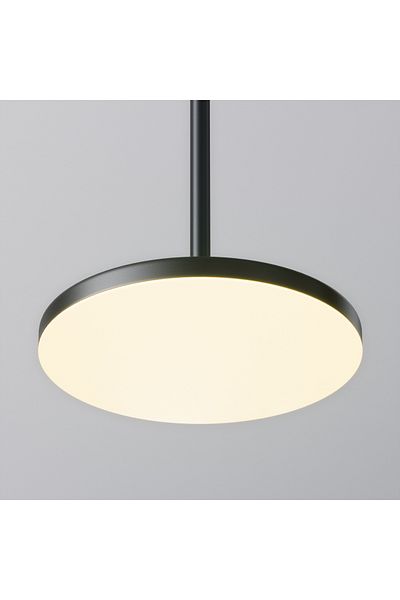 MAYTONI LED Pendant lamp Plato P076PL-L12W3K-B, 12W, 700lm, warm light, IP20, black+white,