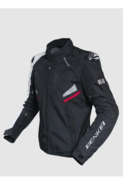 Forte GT Xbyc 355 Benkıa Sakura Full Koruma Yazlık Motosiklet Montu 3XL Beden Siyah