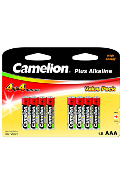 CAMELION JEWELS Camelion | AAA/LR03 | Alcaline Plus | 8 bucăți.