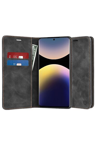 Techsuit Husă pentru Xiaomi Redmi Note 14 Pro 4G / Poco F7 - Confy Cover - Negru