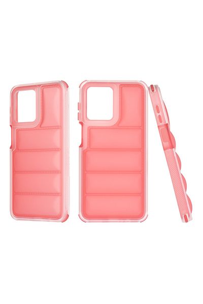 Techsuit Motorola Moto G54 Case - Wave Shield - Red