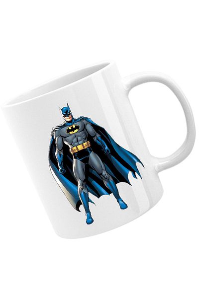 OEM Cana Batman DC Superhero Handmade Equipment Fly, alba, 330 ml