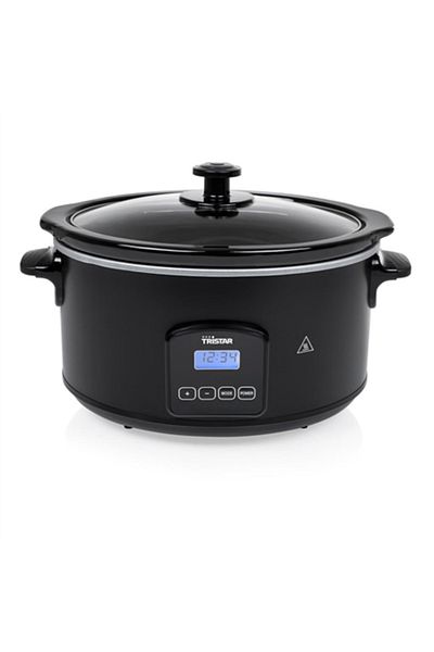 Tristar | VS-3920 | Slowcooker cyfrowy | 210 W | Stal nierdzewna | 4,5 L | Liczba programów 4