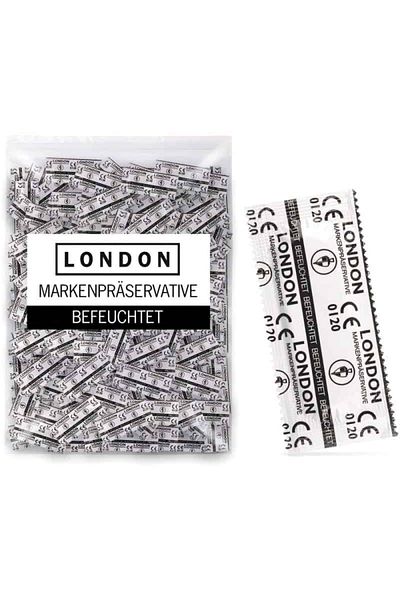 Durex Prezervative clasice LONDON de Durex, albe, - 500