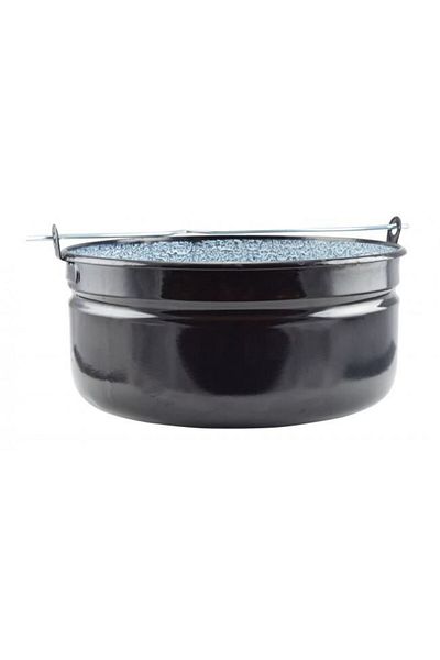 Perfect Home Enameled cauldron with handle, pot type, 14 L, Perfect Home