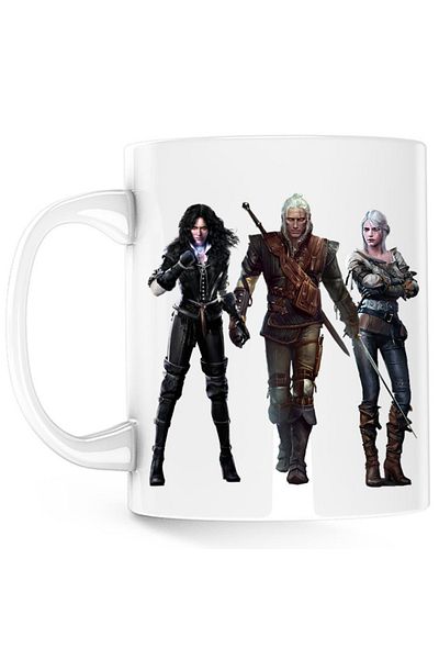 OEM Cana Witcher Gerald Yennifer Wizard Magic Tank, alba, 330 ml